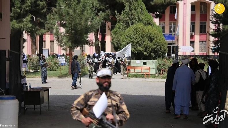 (تصاویر) تظاهرات زنان هوادار طالبان